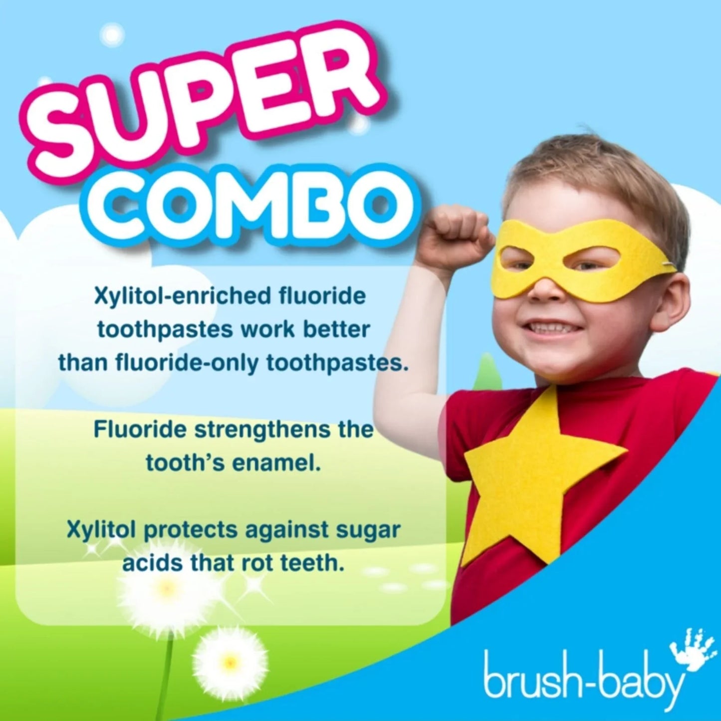 brush-baby Applemint Toothpaste 0-3 years 50ml