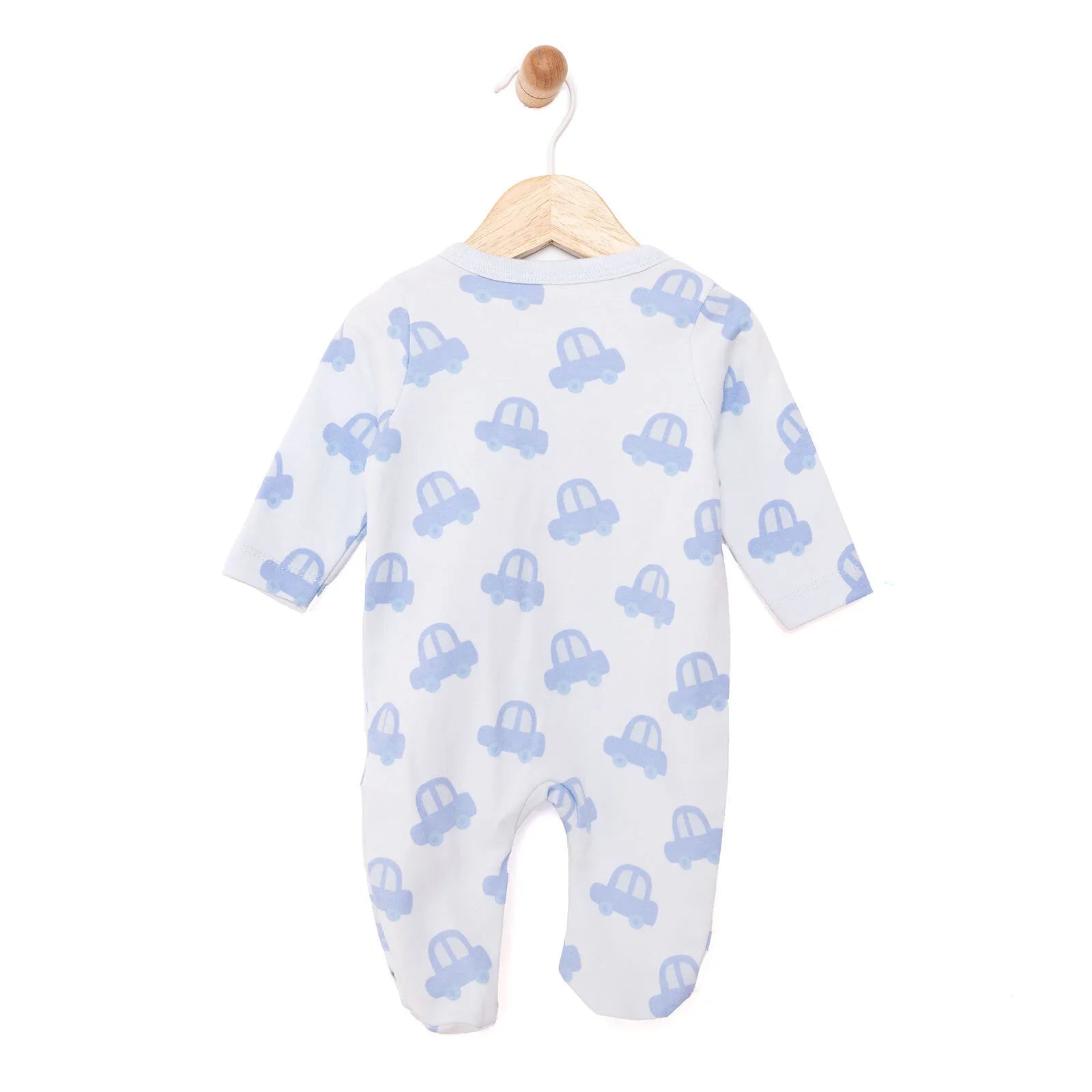 HelloBaby Newborn Baby Boy Footed Bottom - Blue
