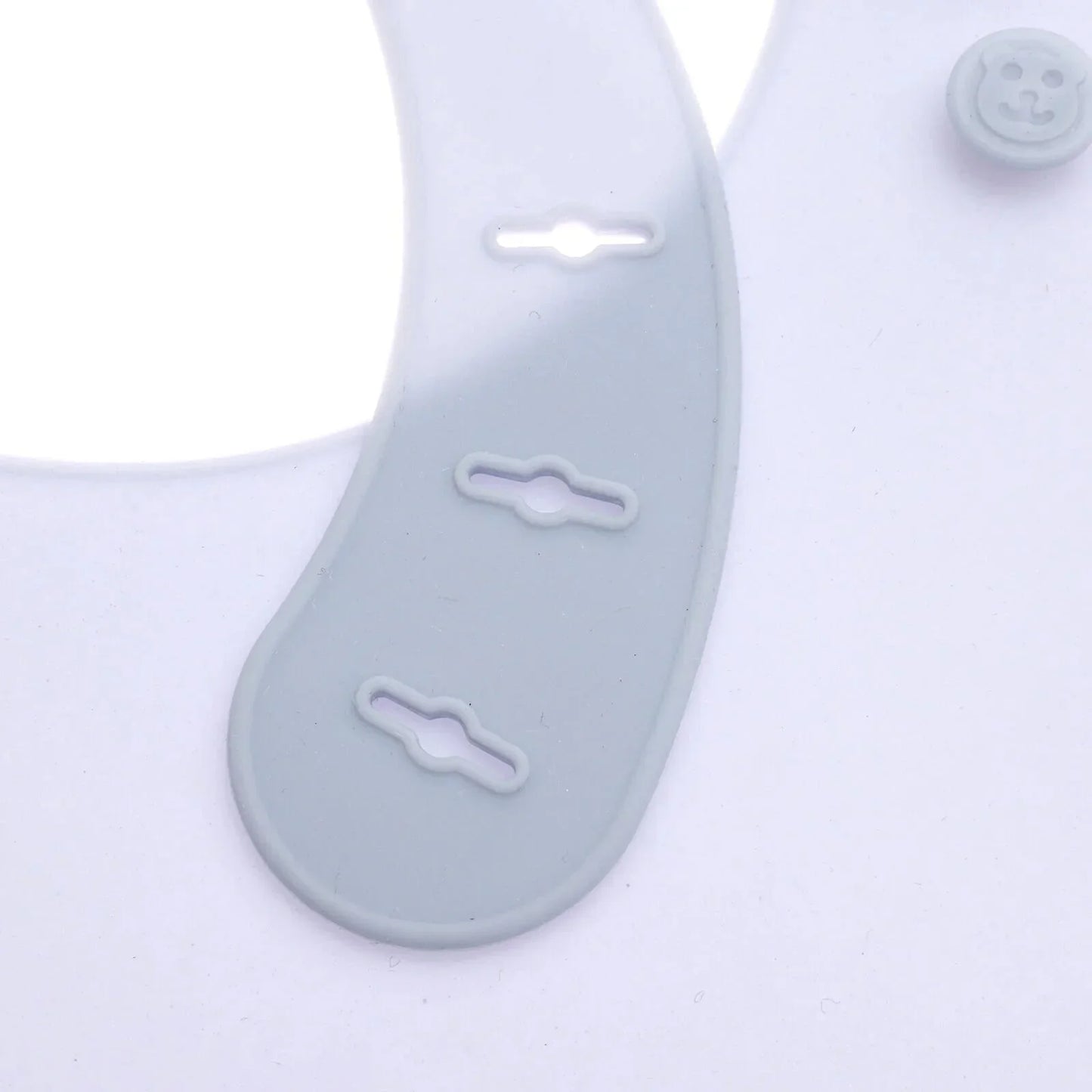 baby plus Silicone Bib - Powder Blue