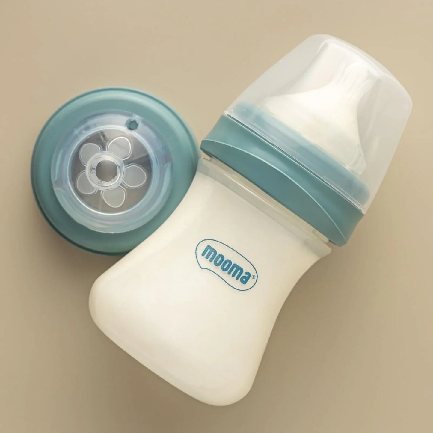 Mooma Kindy Feeding Bottle Starter Set - Ball Blue