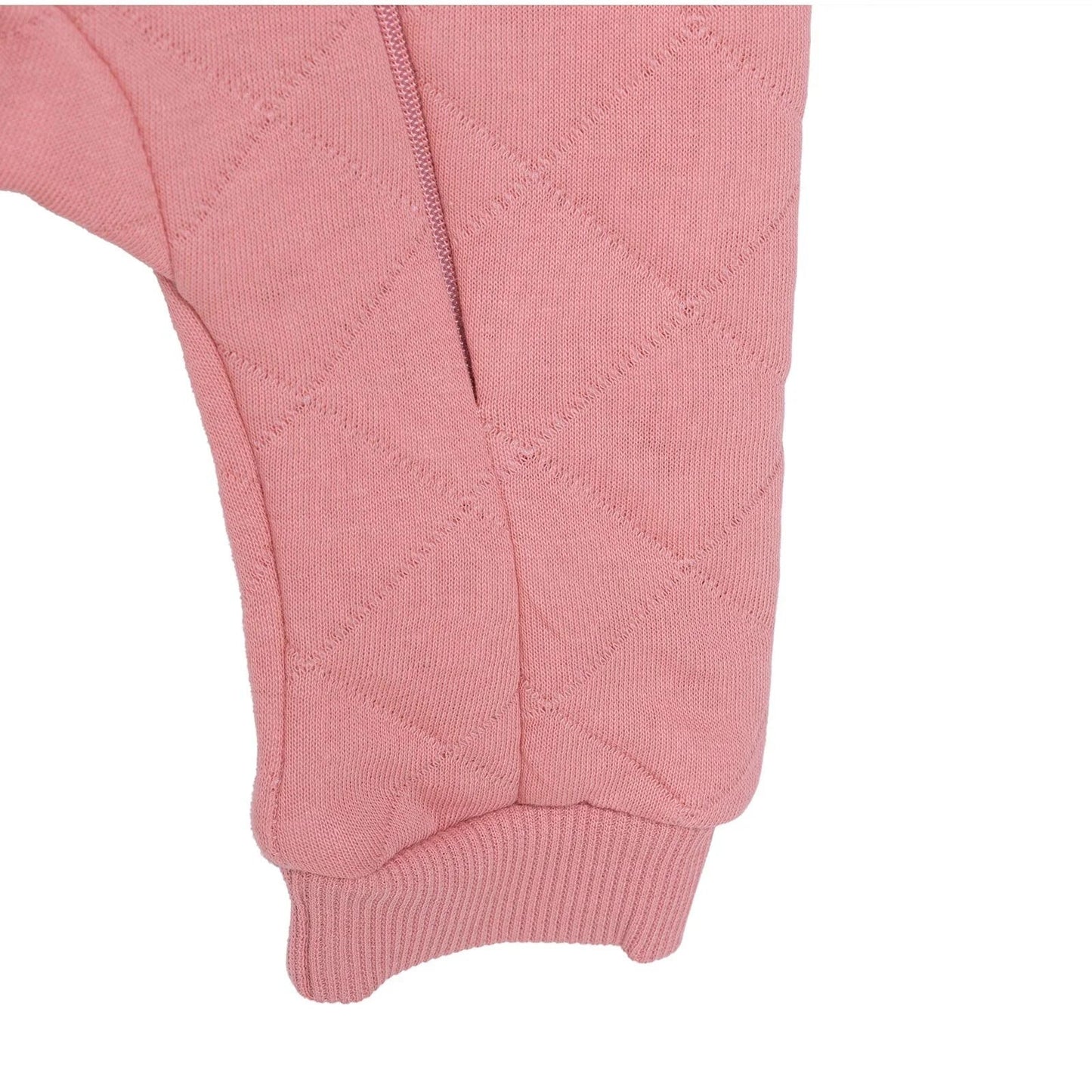 Bebetto Newborn Footless Jumpsuit - Light Rose