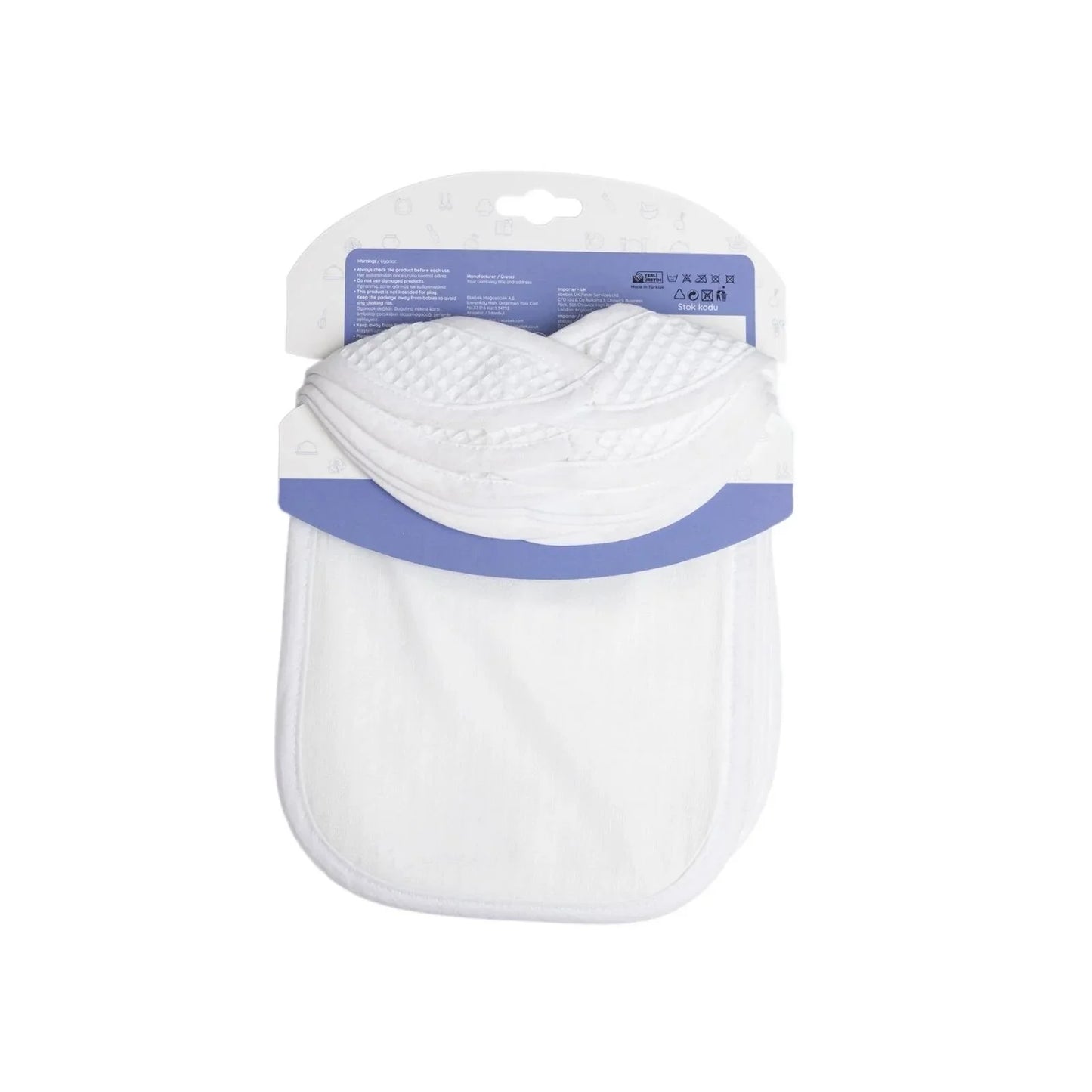 baby me Baby Bib Pack of 5