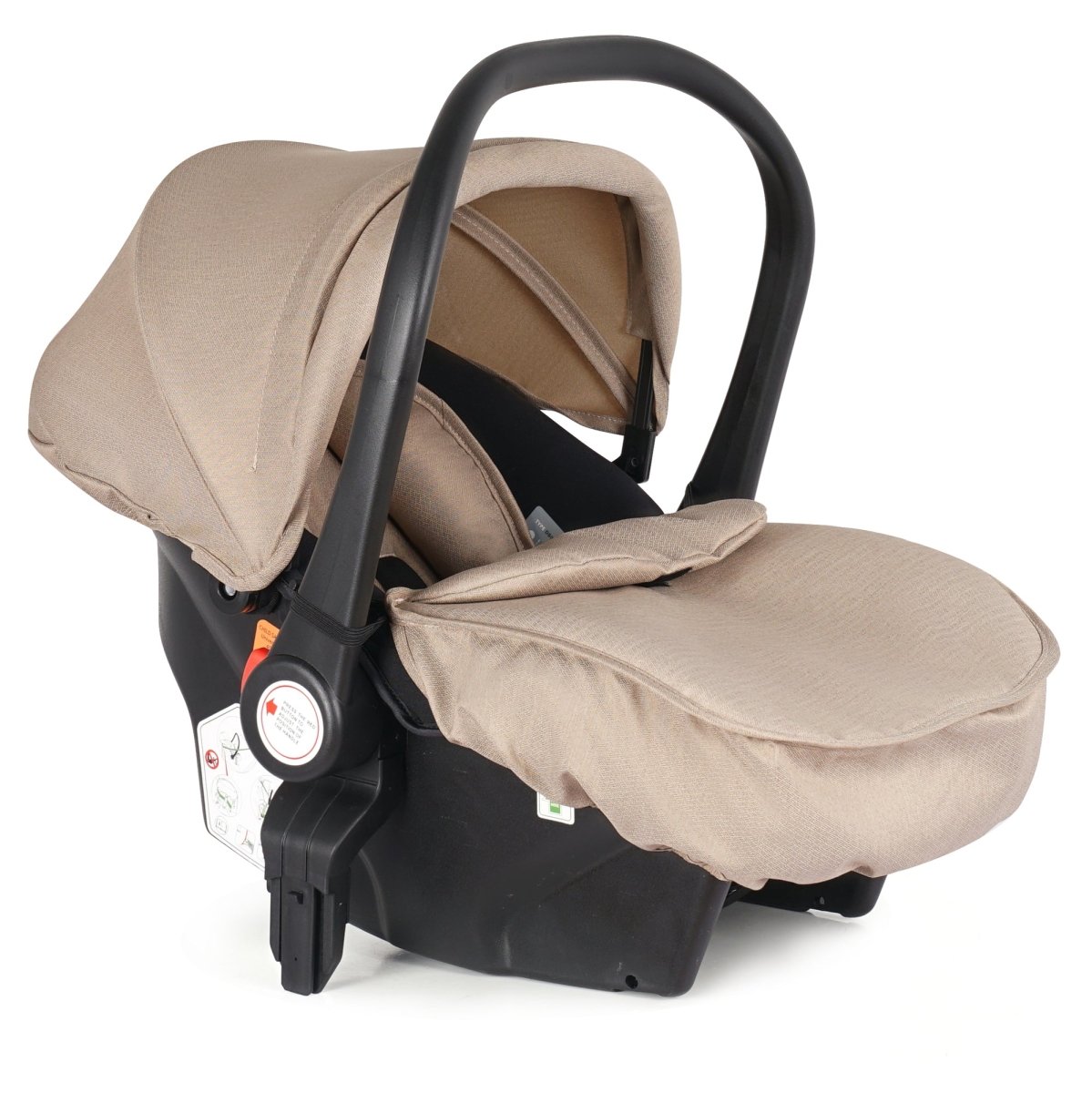 For Your Little One Cruise 3 In 1 Travel System With i-Size Car Seat - Dune Beige (Free Cupholder And Seat Liner Included!)