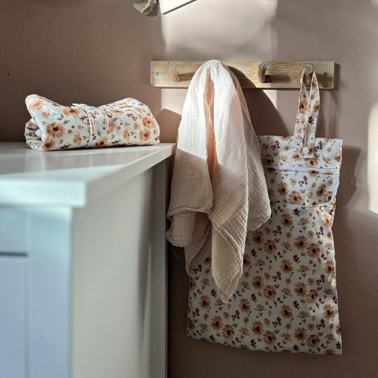 Out & About Double Pocket Nappy Wet Bag - Celestial