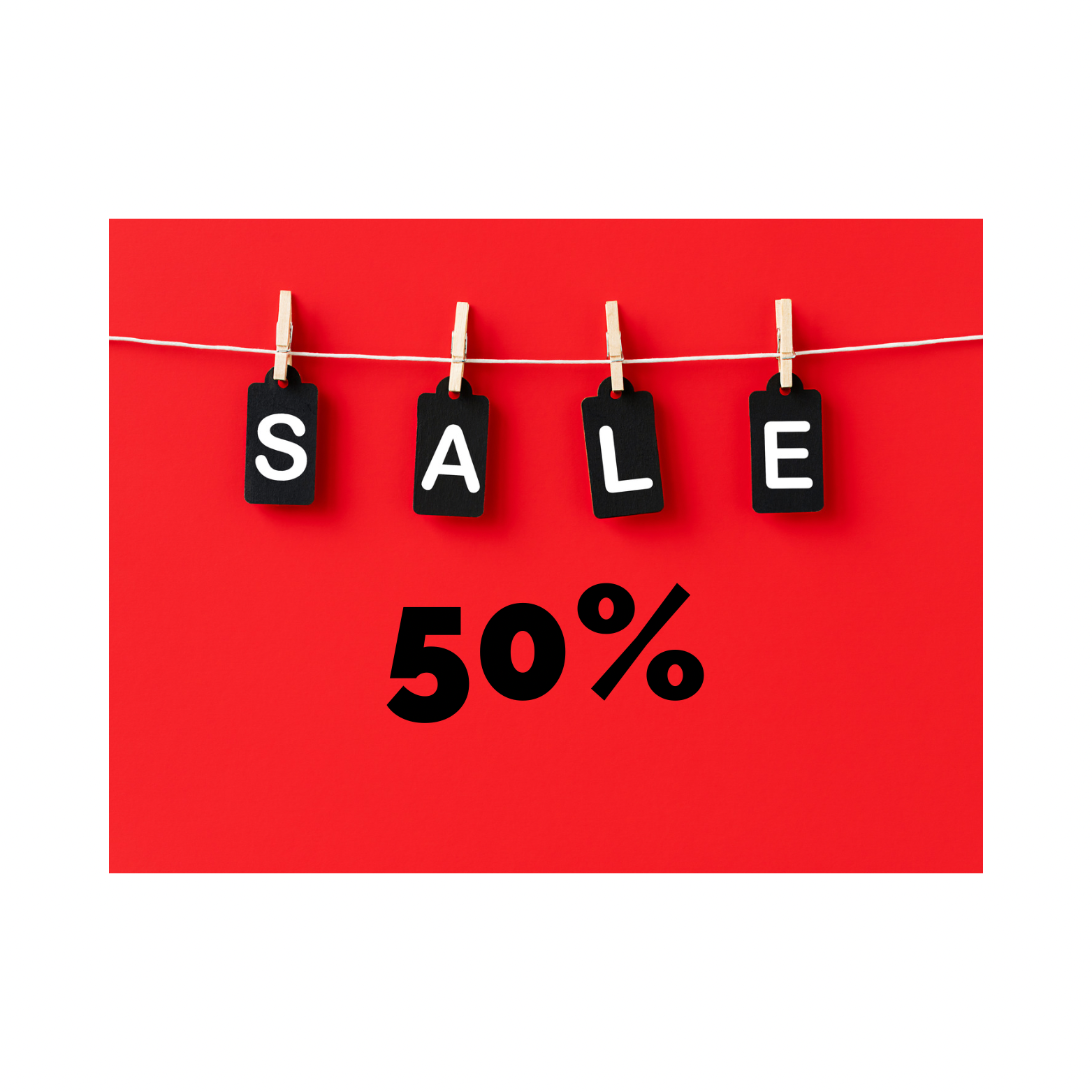 50% Discount Sale