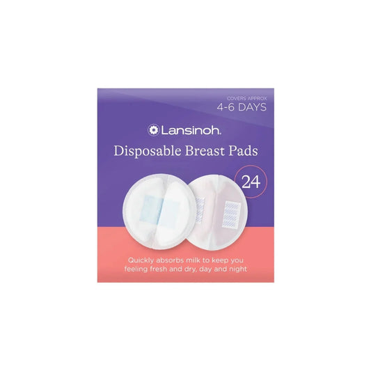 Lansinoh Ultra Thin Stay Dry Nursing Breast Pads 24 pcs