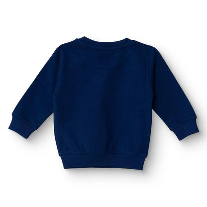 HelloBaby Basic Baby Boy Sweatshirt - Navy Blue