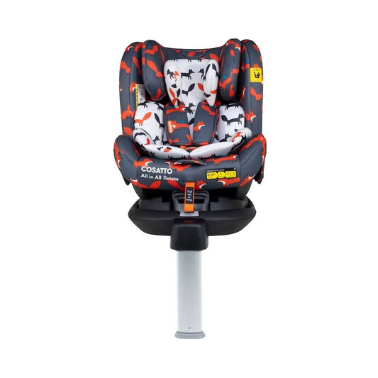 Cosatto All in All 360 Rotate i-Size Car Seat - Charcoal Mister Fox