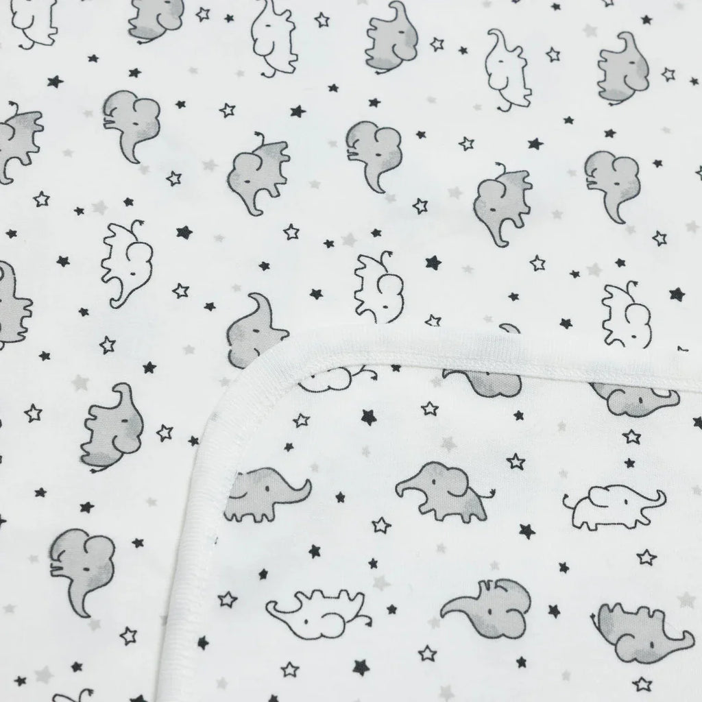 Little Dreams Boys Cotton Jersey Blankets - Ecru