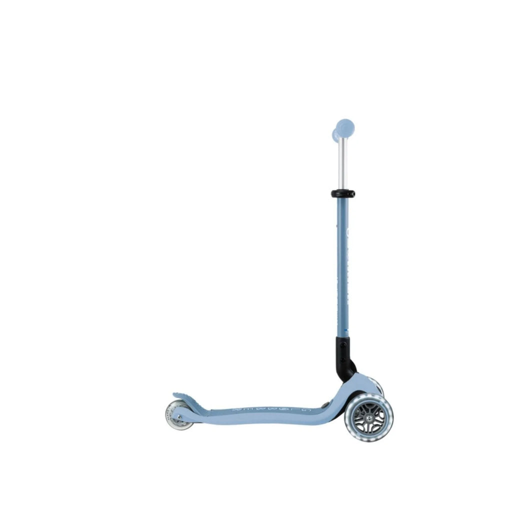 Globber Go Up Active Lights Eco Scooter - Blueberry