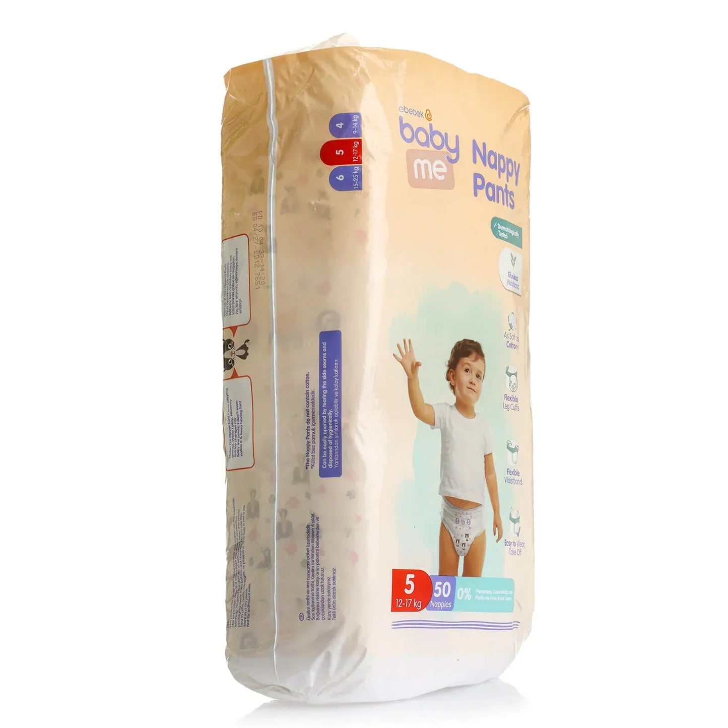 baby me Pants Size 5 - 50 nappies