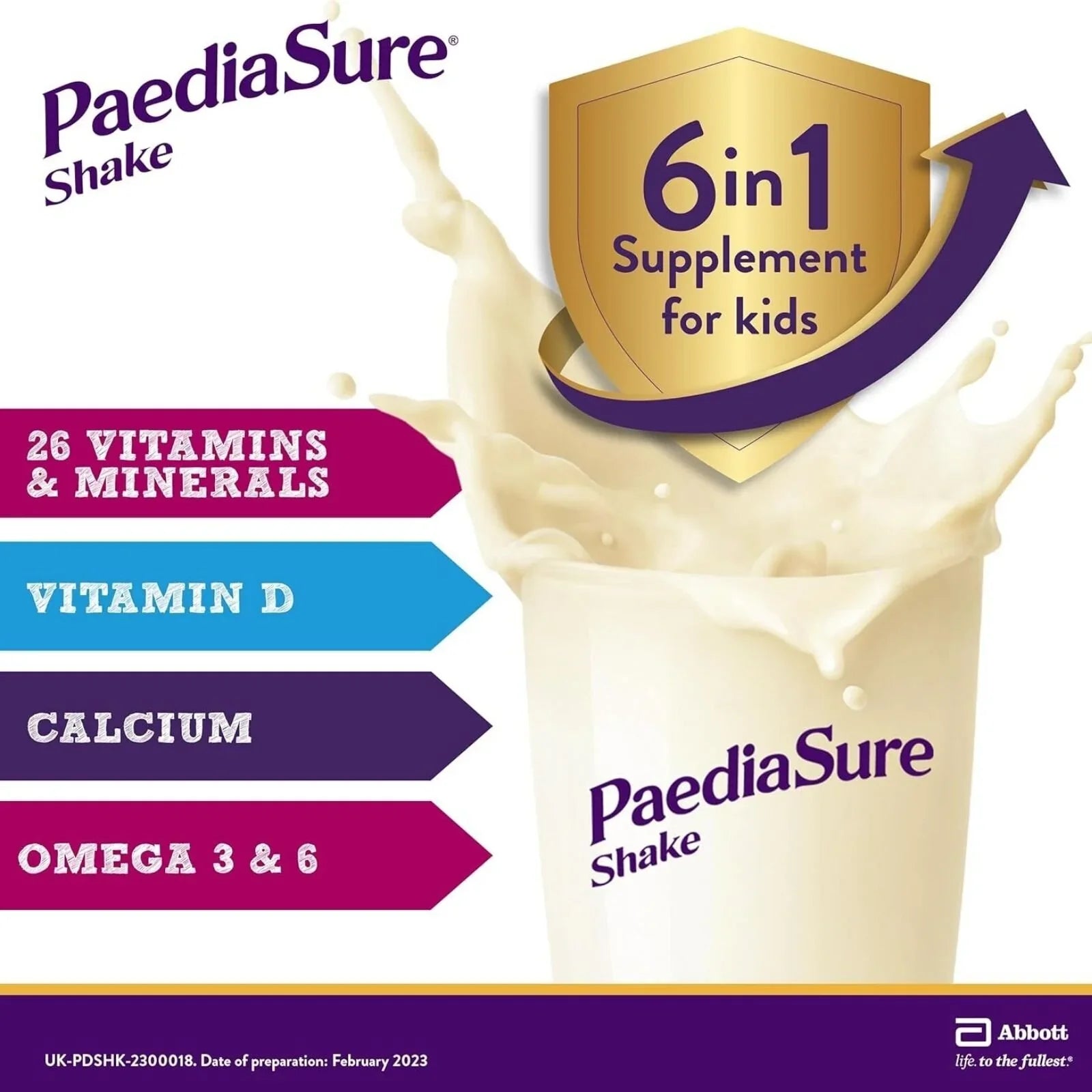 PaediaSure Shake Vanilla Flavoured 200ml