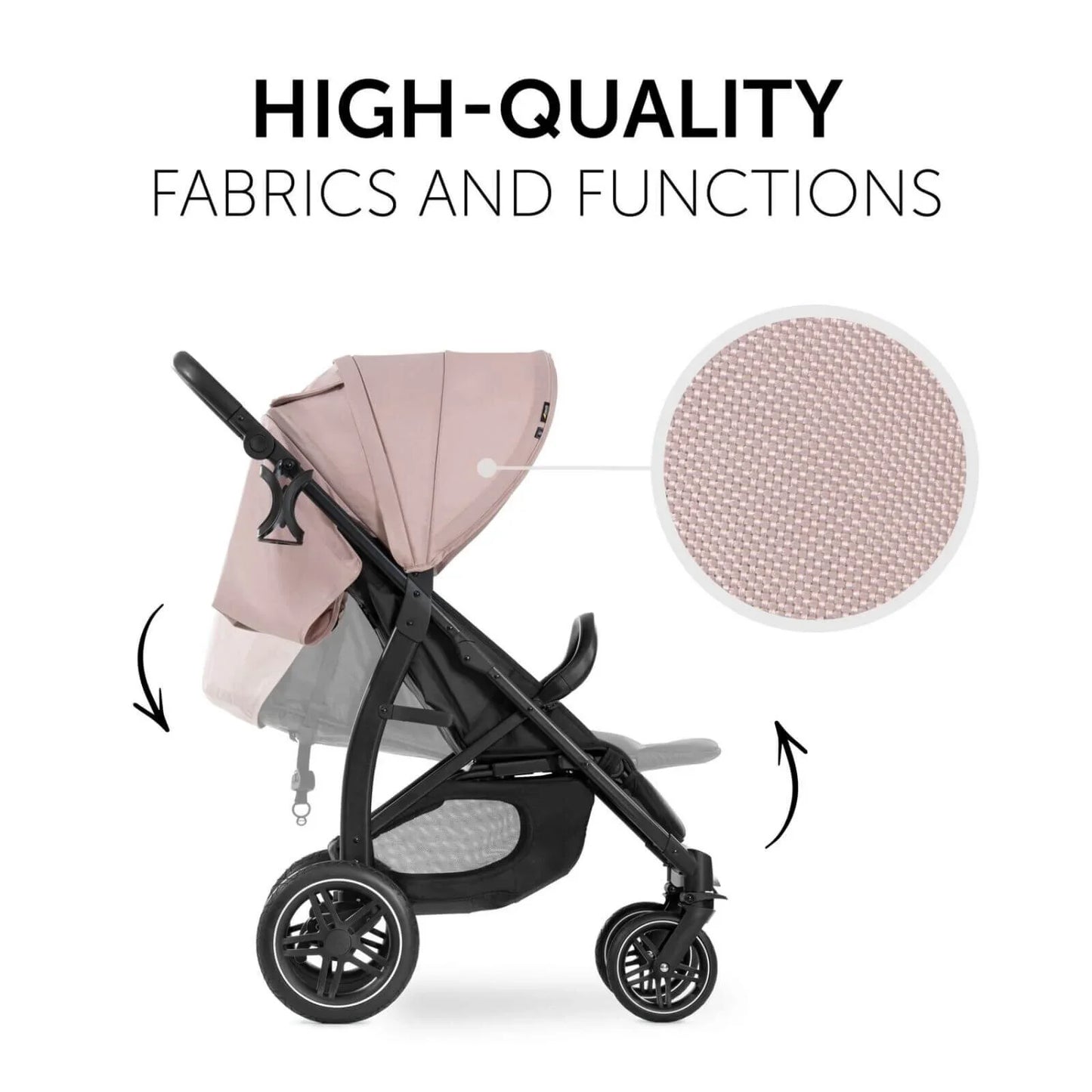 Hauck Rapid 4D Pushchair - Rose