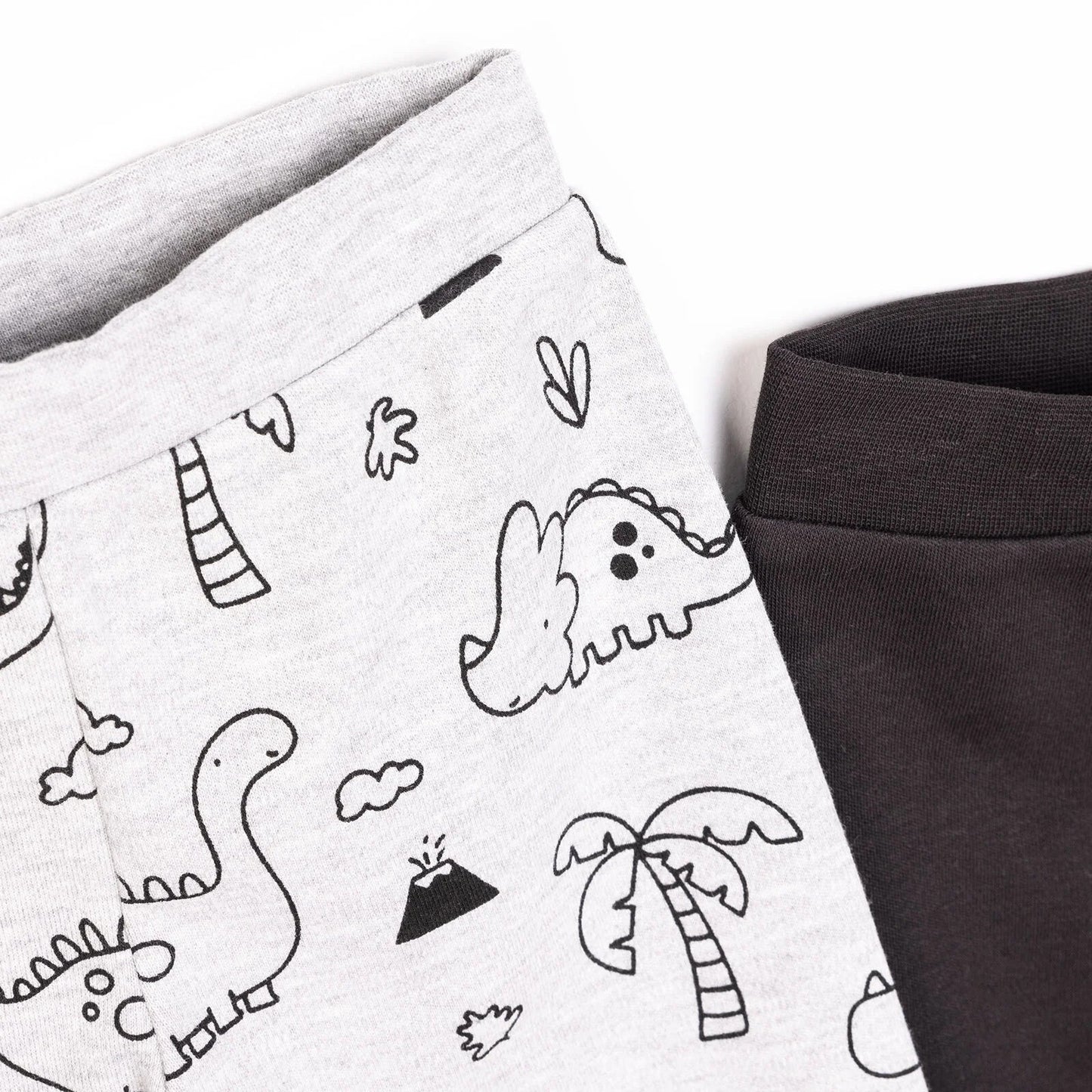 Hellobaby Baby Boy Basic Joggers 2 pcs - Black