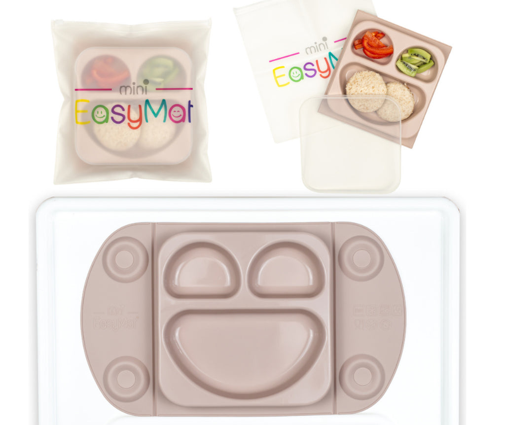 EasyTots EasyMat Mini Portable Suction Plate