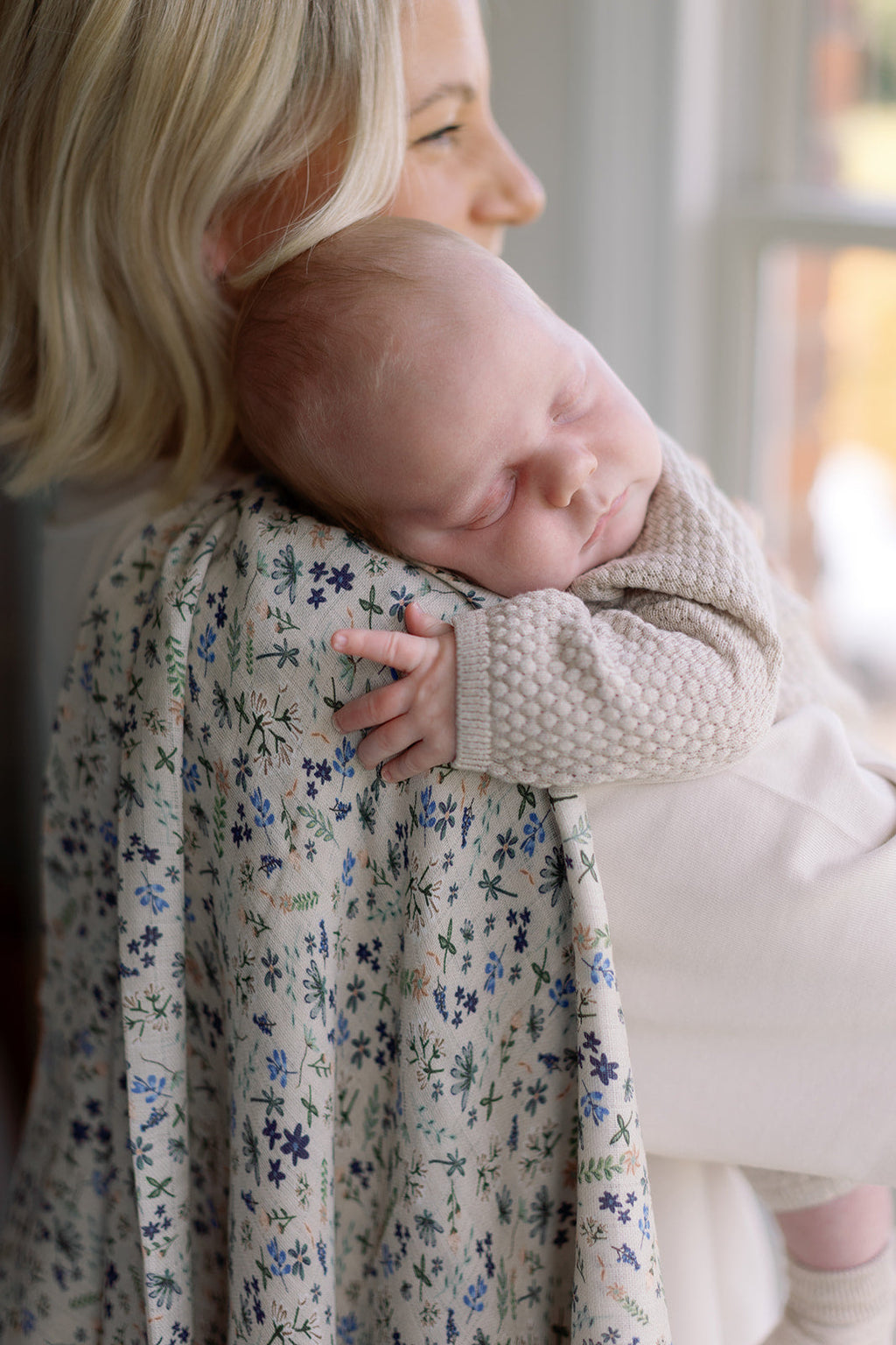 Wildflower Large Swaddle Muslin