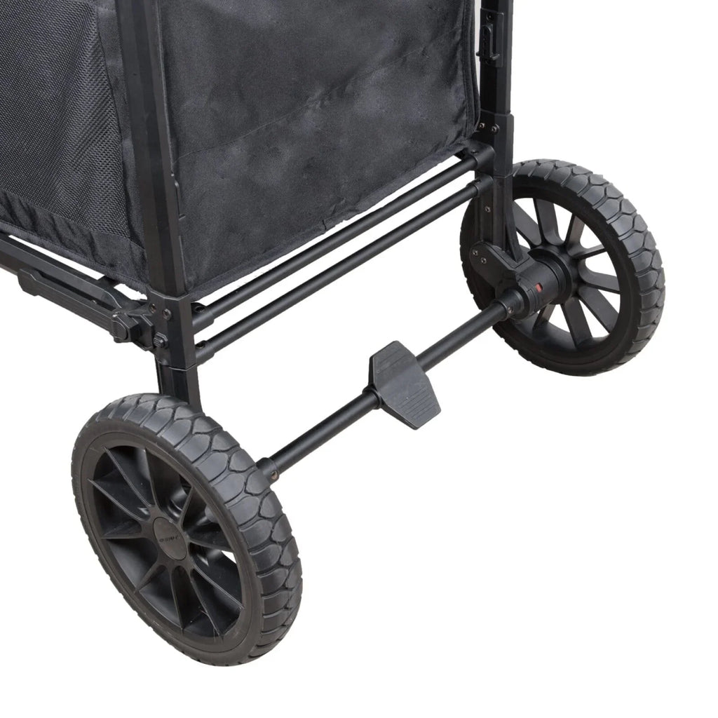 Wonderfold W2 Luxe Pro Stroller Wagon - Jet Black