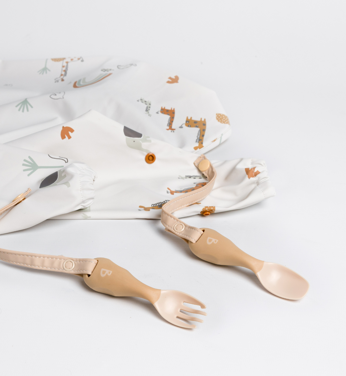 Bibado Handi Cutlery (Pack of Fork & Spoon) - Available in Blush/Dawn
