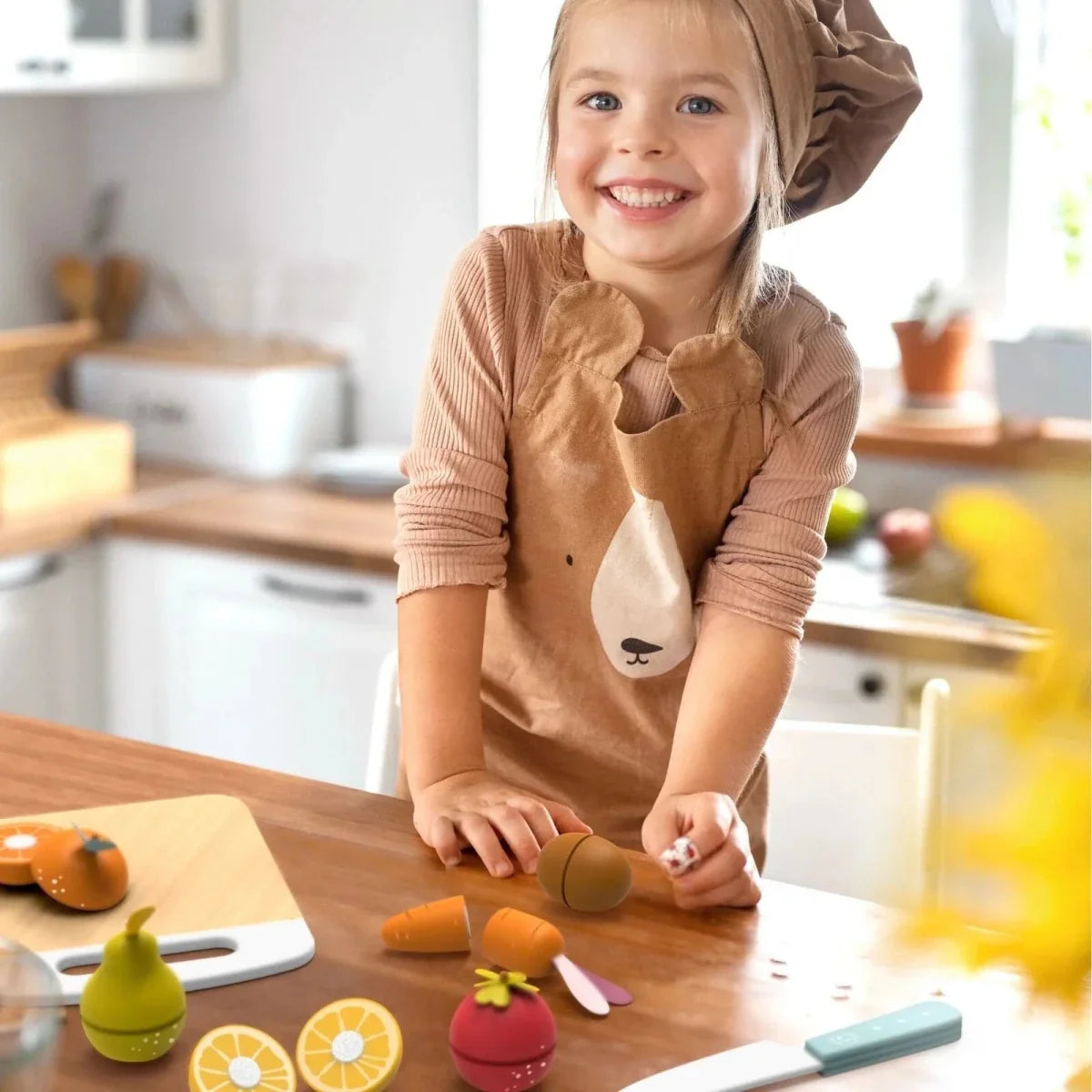 Speedy Monkey Fruits & Vegetables Cutting Playset