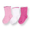 HelloBaby Ankle Socks 3 pcs - Pink