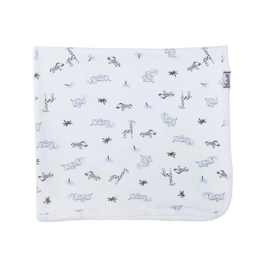 Bebecix Animal Print Jersey Baby Blanket (80 x 90 cm)