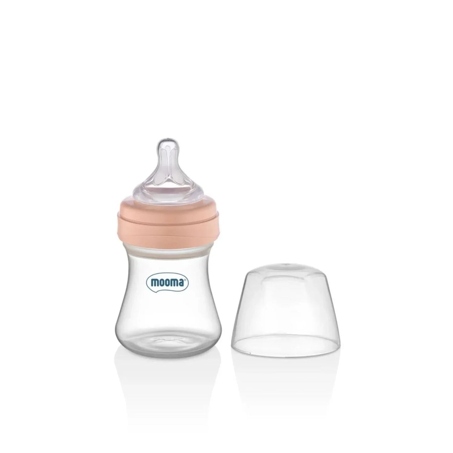 Mooma Kindy Feeding Bottle Starter Set - Old Rose
