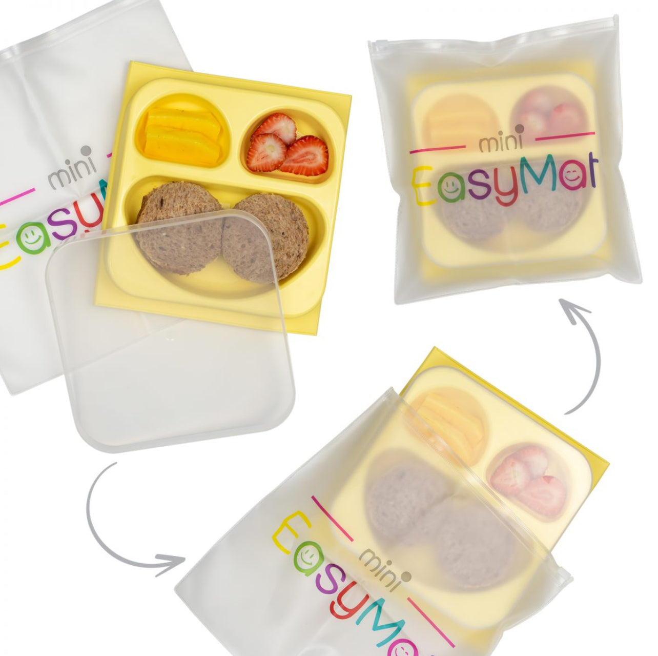 EasyTots EasyMat Mini Portable Suction Plate