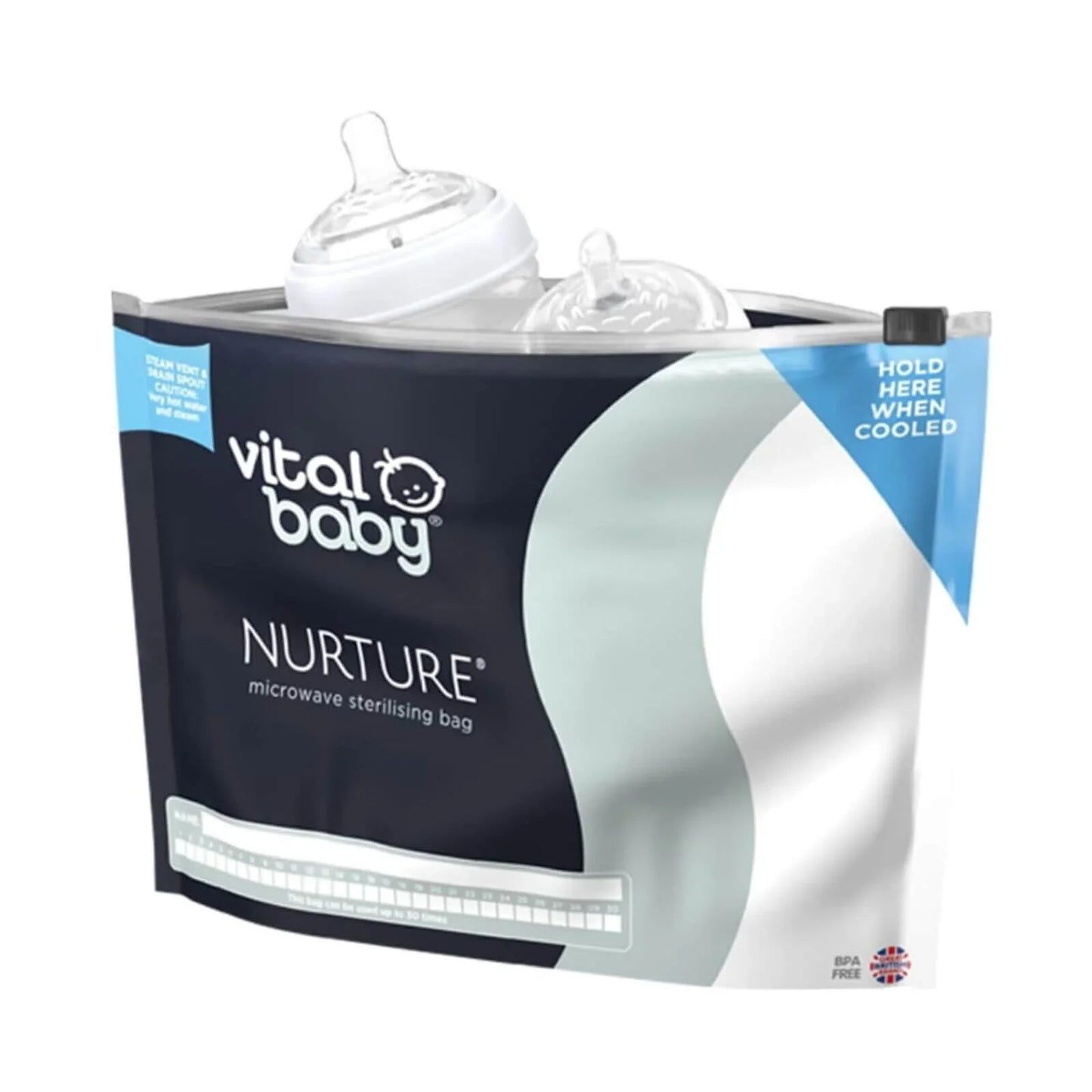 Vital Baby Nurture Microwave Sterilising Bags 5 pcs