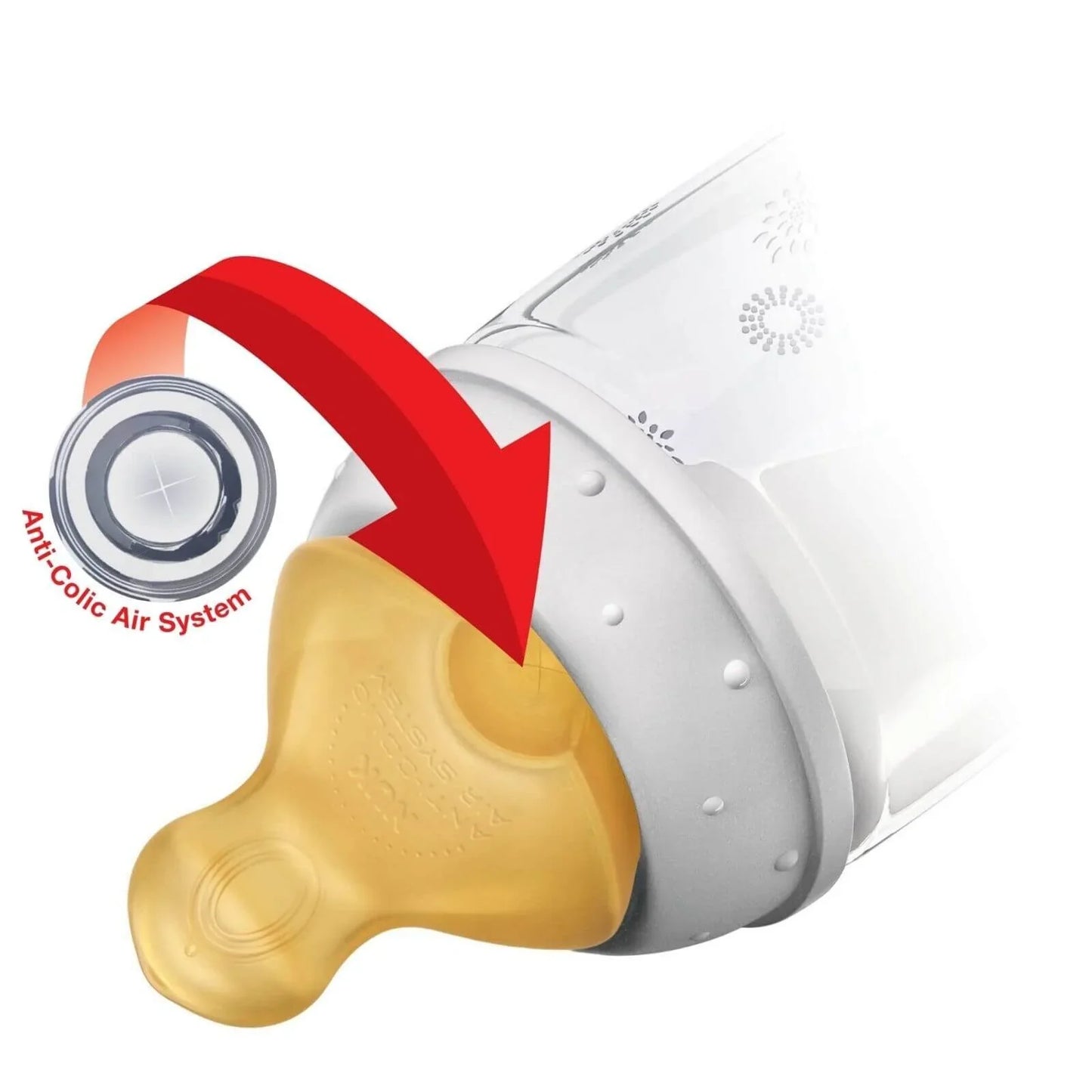 NUK First Choice+ Plus Silicone Teats Medium Feed Hole 0-6 months