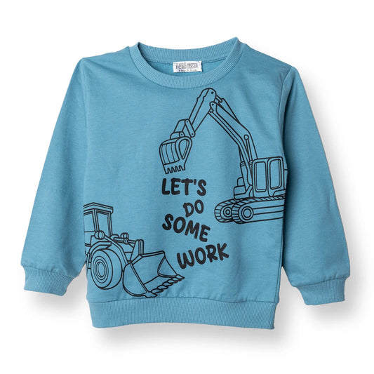 HelloBaby Baby Boy Sweatshirt - Dark Blue