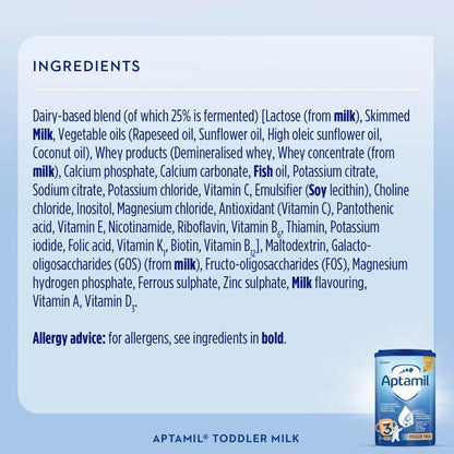 Aptamil 3 Growing Up Milk Formula 1-2 years 800g