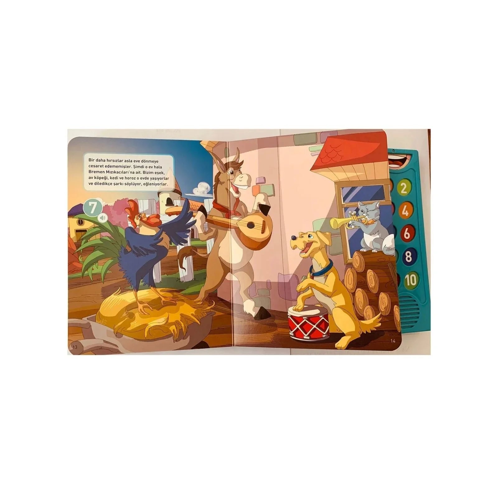 Bremen Town Musicians Interactive Sound Book