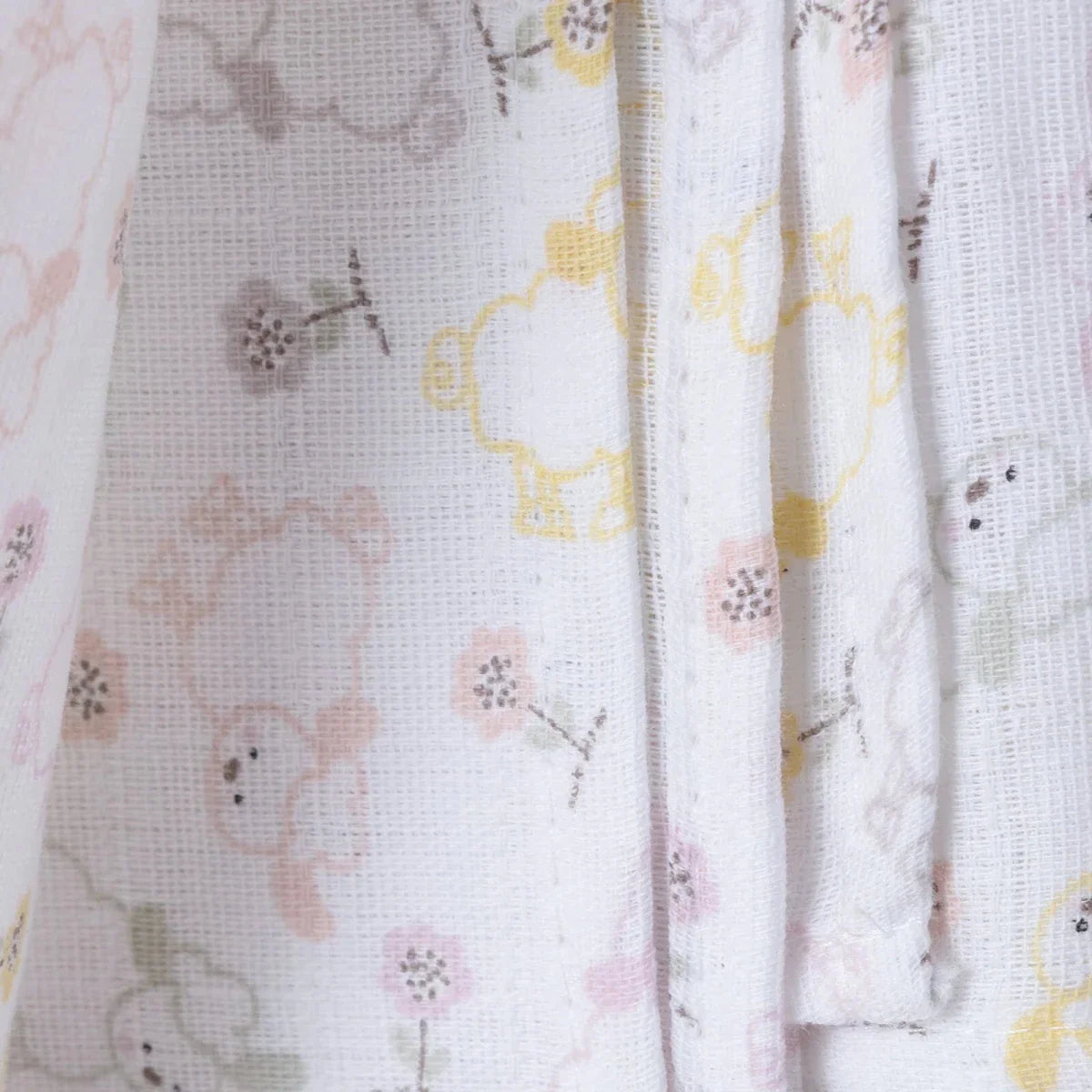 Little Dreams Muslin Blanket Girls - Printed