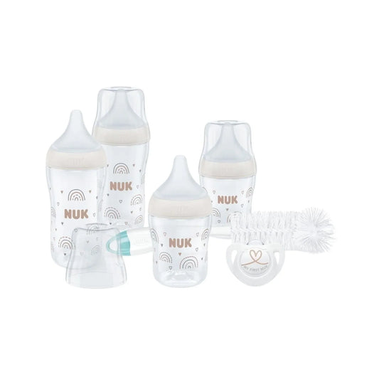 NUK Anti-Colic Perfect Match Starter Set Pack of 7 - Rainbow