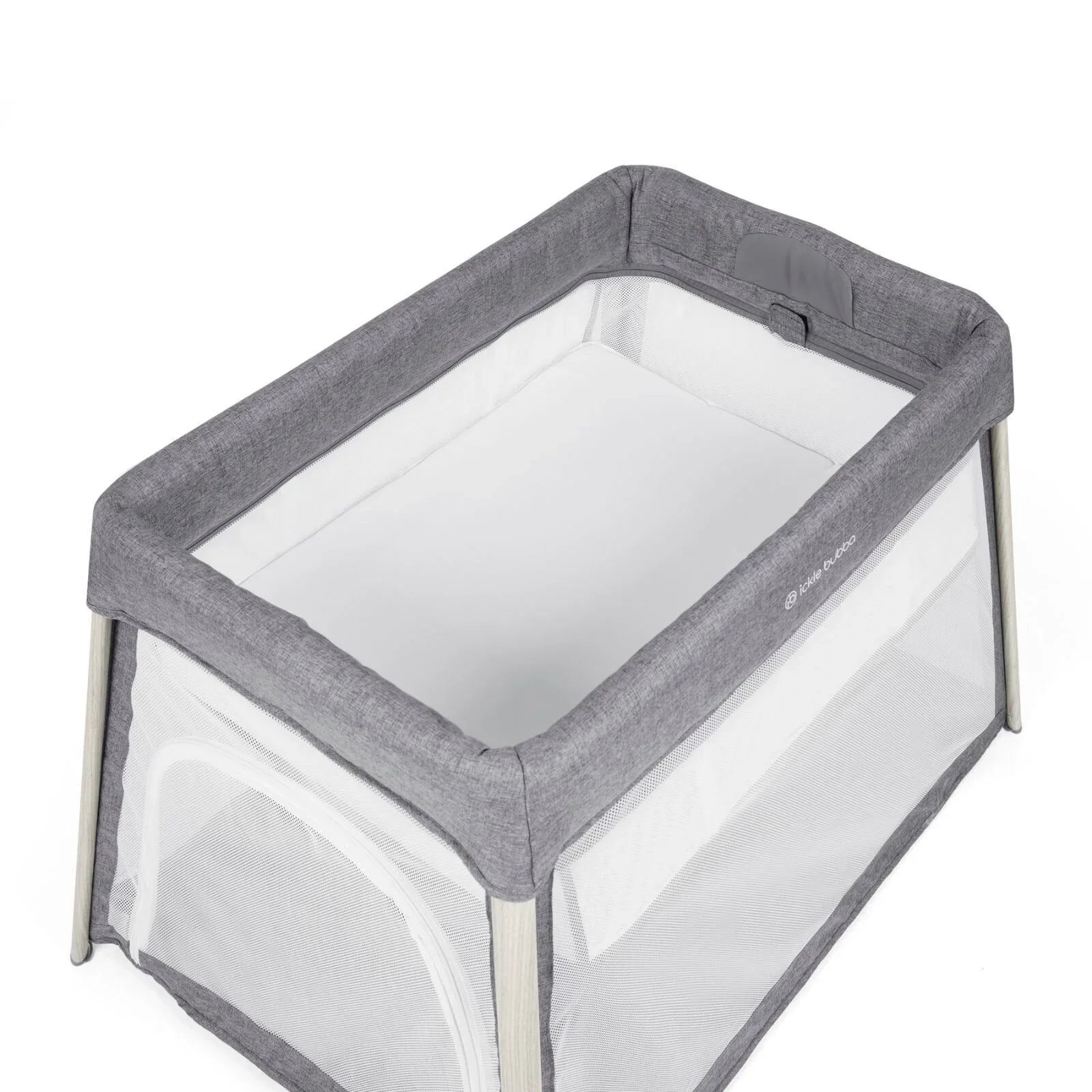 Ickle Bubba Scout 3-in-1 Travel Crib Cot & Playpen - Ash Grey
