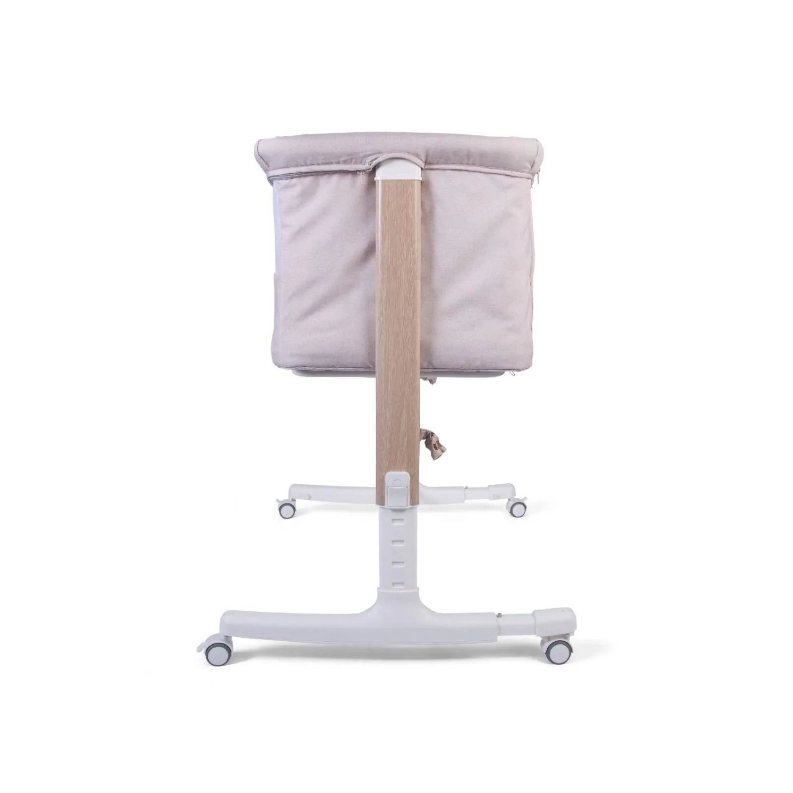 Red Kite Rockabye Bedside Crib - Oatmeal Colour