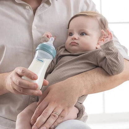 Mooma Kindy Bottle Medium Flow 6-18 months 250ml - Ball Blue