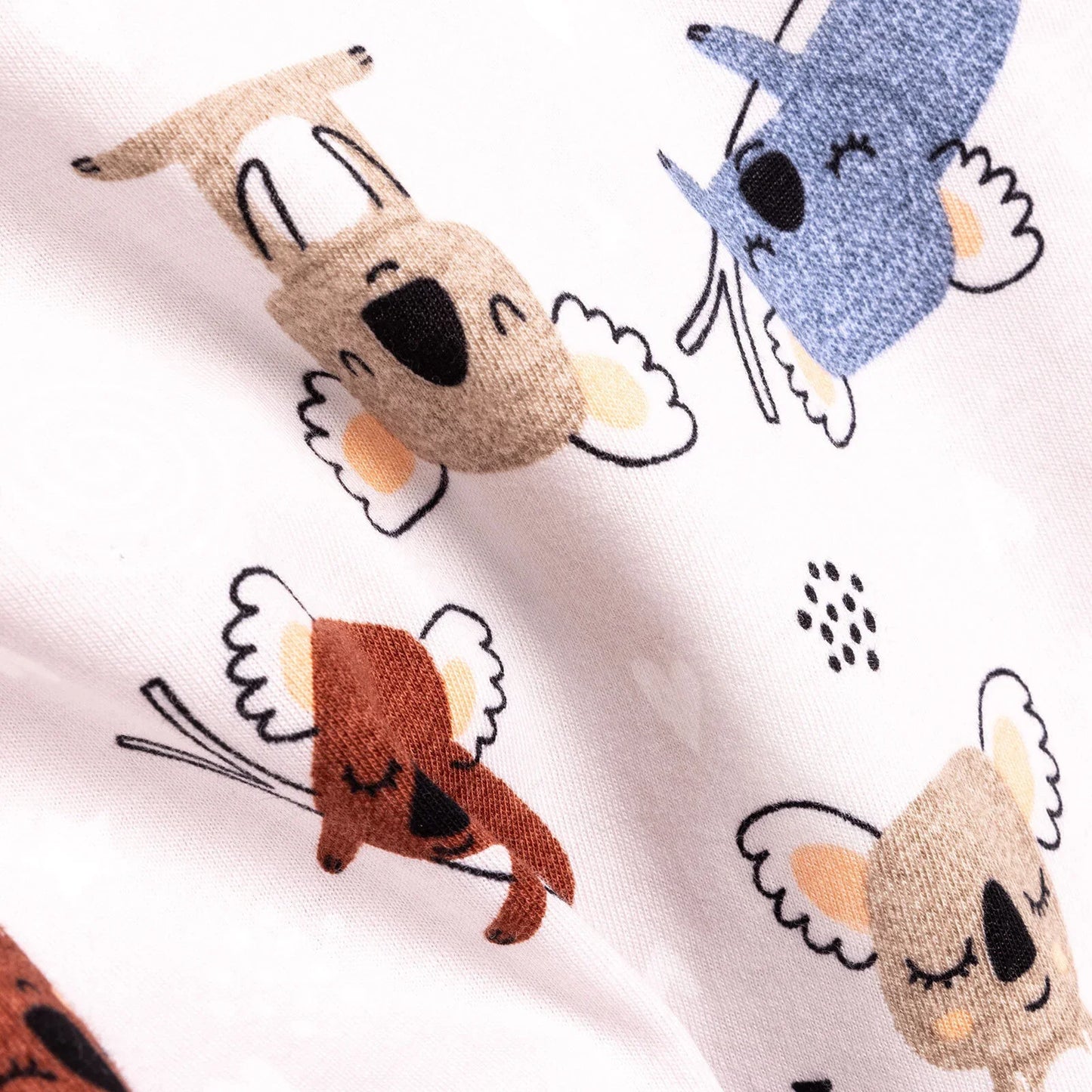 HelloBaby Baby Boy Short Sleeve Pyjamas Set - Beige