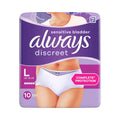 Always Discreet Pants Normal Large 10 pcs