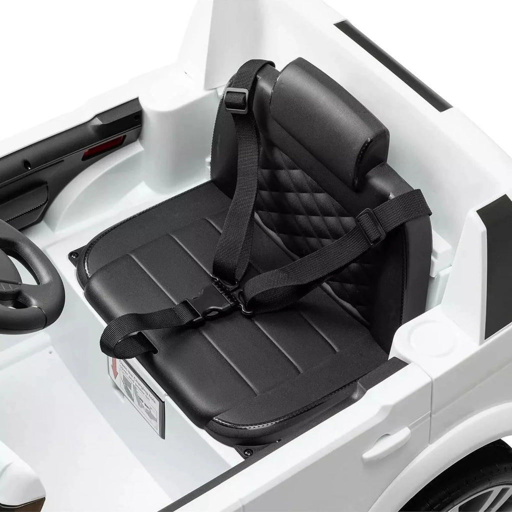 Xootz Land Rover Discovery 12V Ride On Lithium - White