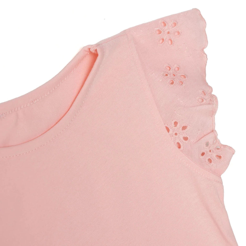 HelloBaby Short Sleeve Jersey Baby Top (3-6 Months to 3-4 Years)