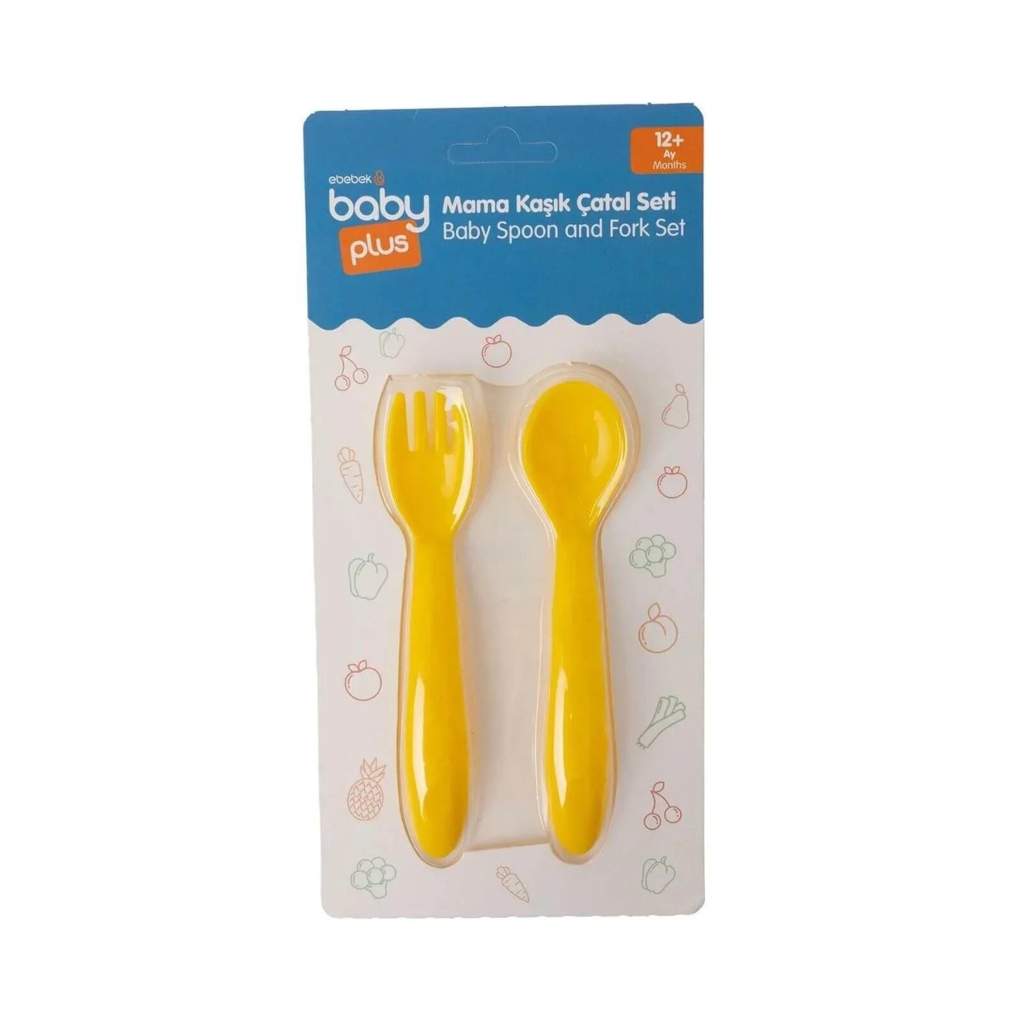 baby plus Baby Food Spoon & Fork Set