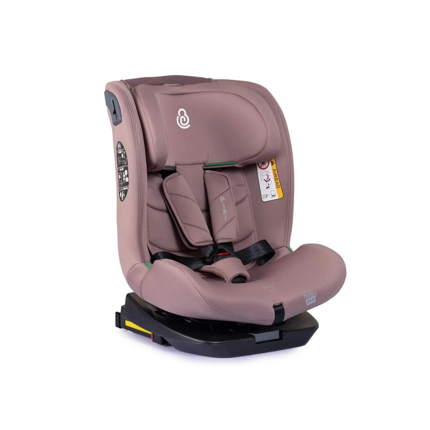 baby plus Pixi I-Size Car Seat - Pink