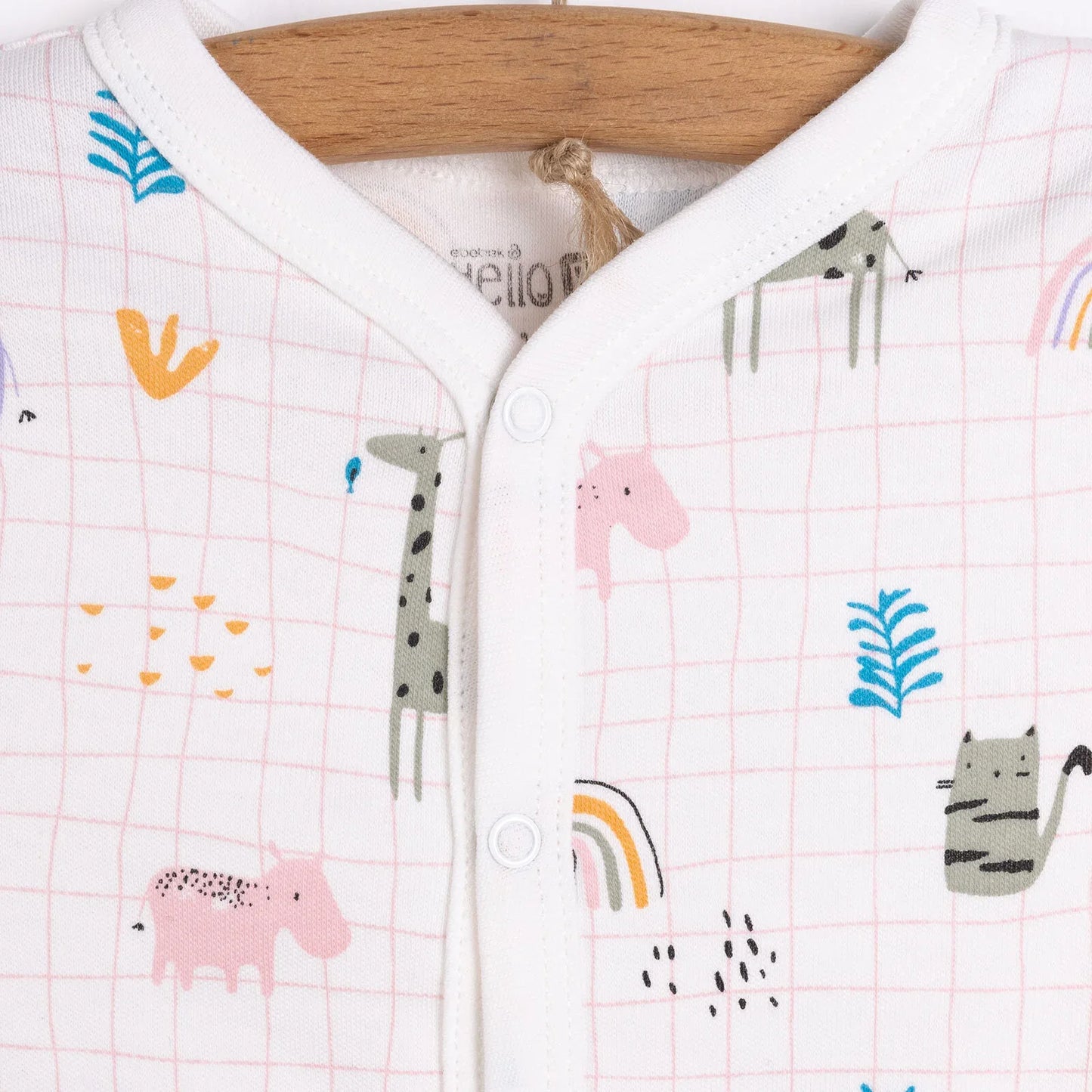 HelloBaby Newborn Unisex 4 pcs Starter Set - Light Pink