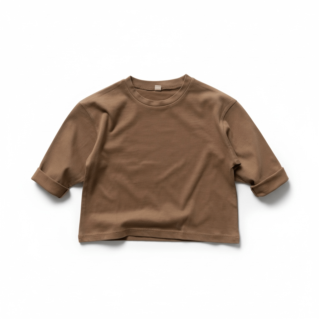 100% Cotton Soft Long-Sleeve Tee