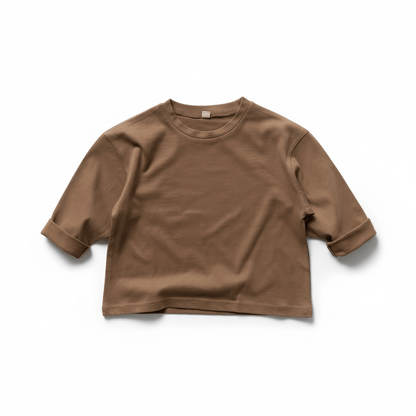 100% Cotton Soft Long-Sleeve Tee