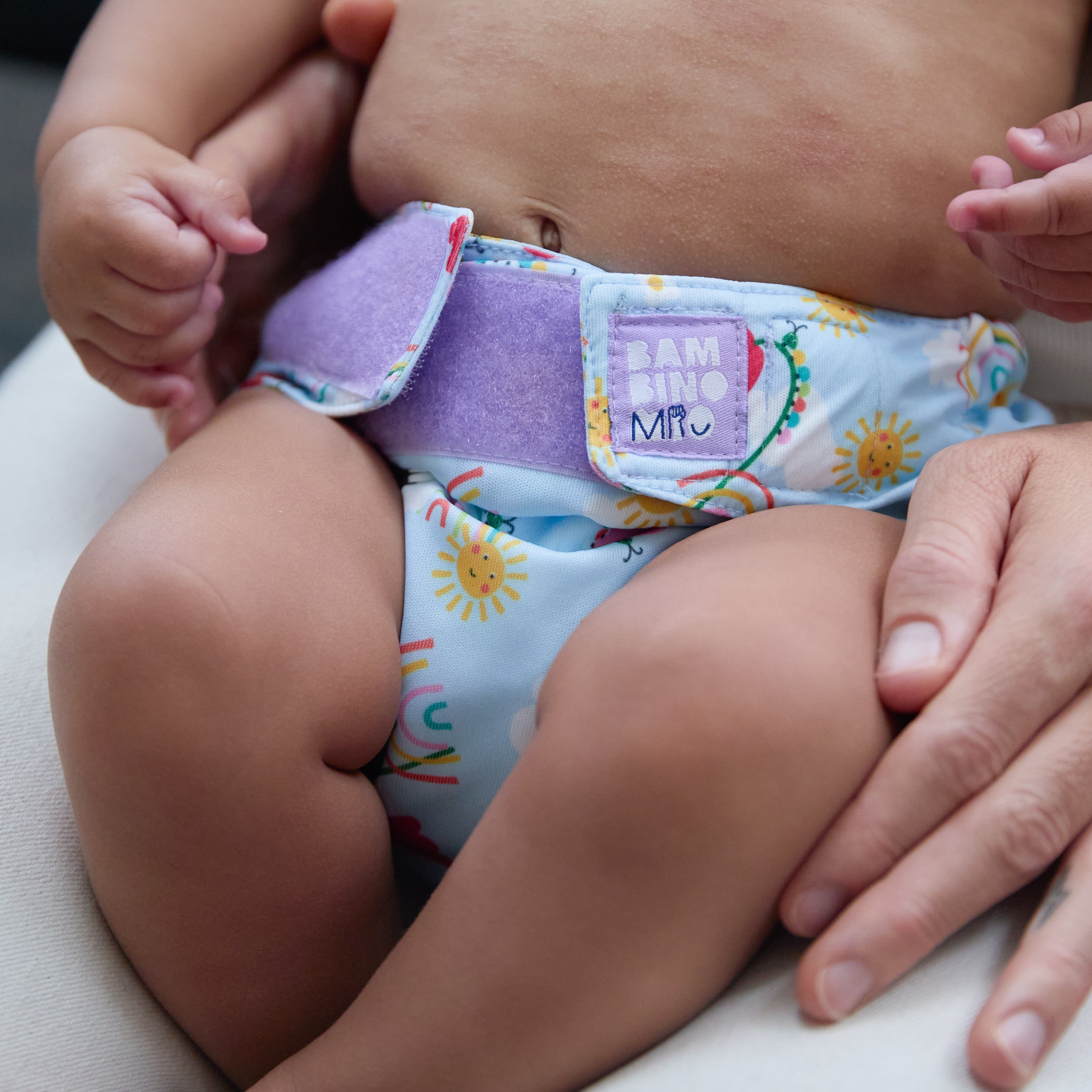 The Essentials Reusable Nappy Bundle in Garden Party