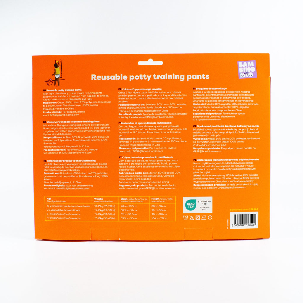 NEW: 5 Pack Reusable Potty Training Pants in Wild Life - Elite Design