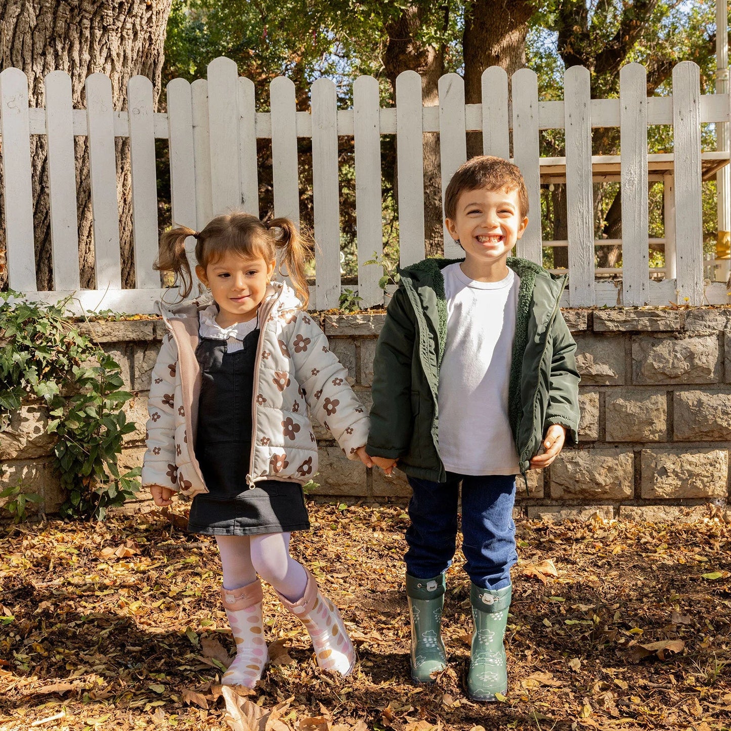 HelloBaby Hooded Coat - Green