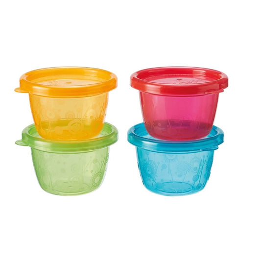 Nuby Food Pots Pack of 4
